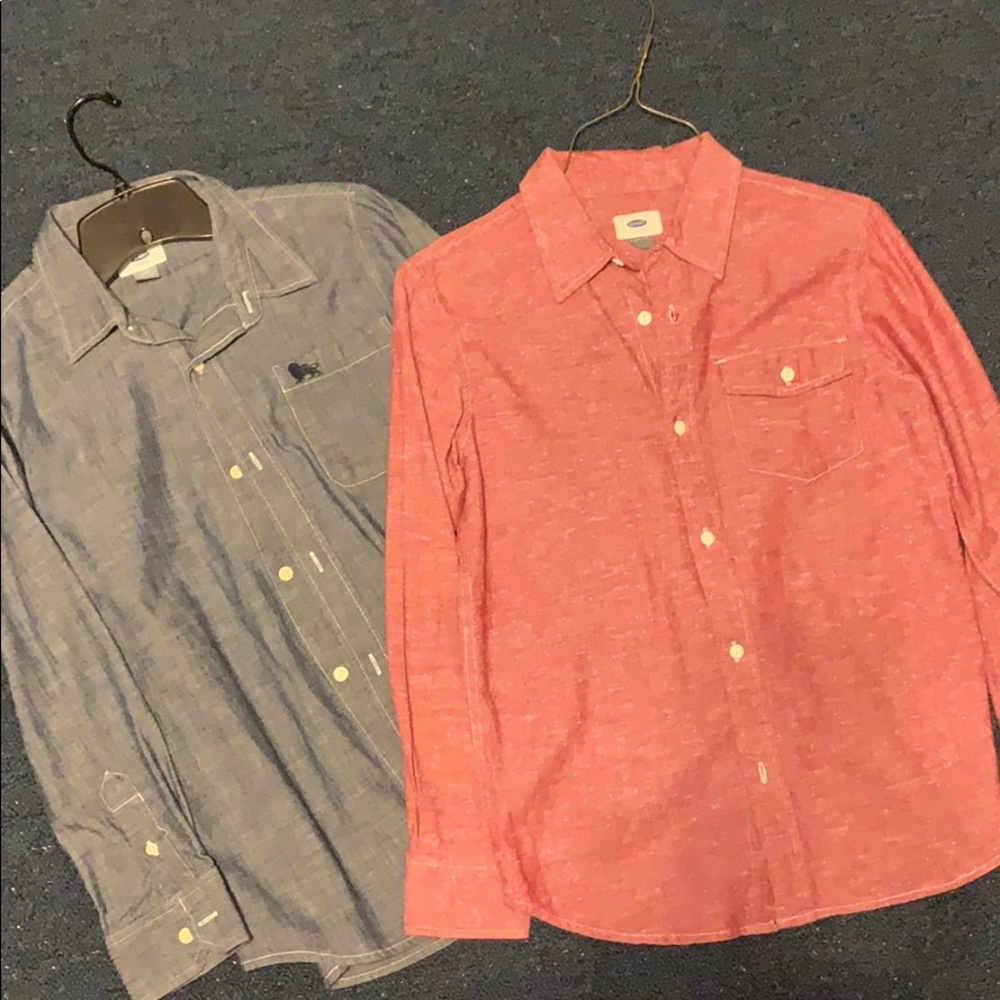Old Navy long sleeve shirts